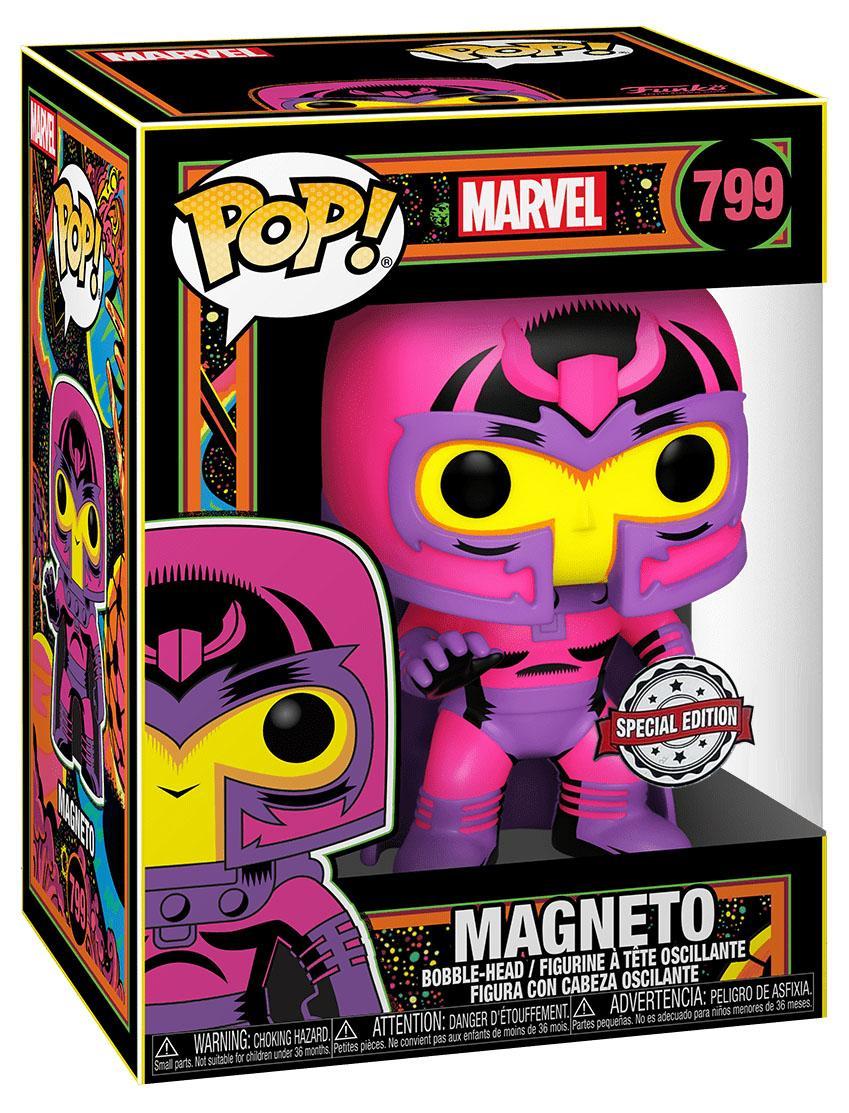 Pop Blacklight Marvel X-Men Magneto Vinyl Figure Special Edition