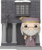 Pop Deluxe Harry Potter Hogsmeade Albus Dumbledore with Hog's Head Inn Vinyl Figure