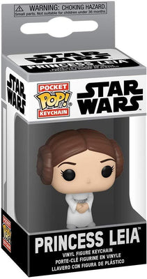 Pocket Pop Star Wars Princess Leia Vinyl Key Chain