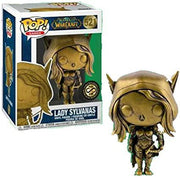 Pop World of Warcraft Lady Sylvanas Vinyl Figure Gold Blizzcon 2019 Timewalkers Exclusive
