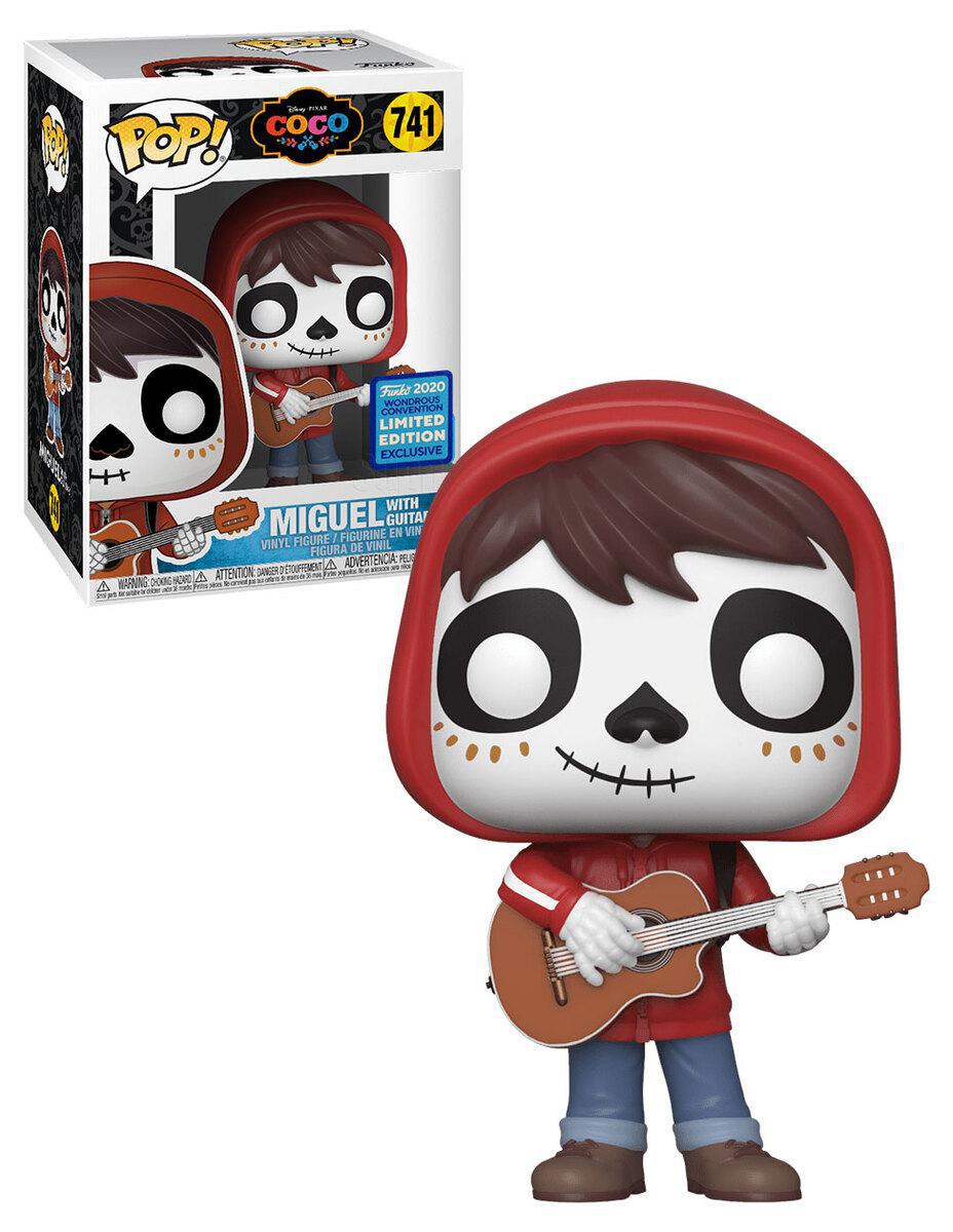 Pop Coco Miguel with Guitar Vinyl Figure 2020 Wondercon Exclusive