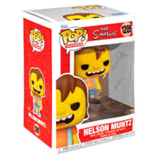 Pop Simpsons Nelson Muntz Vinyl Figure Hot Topic Exclusive #1205