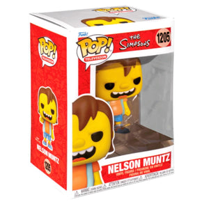 Pop Simpsons Nelson Muntz Vinyl Figure Hot Topic Exclusive #1205