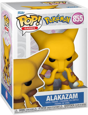 Pop Pokemon Alakazam Vinyl Figure #855
