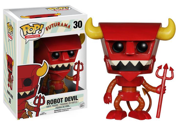 Pop Futurama Robot Devil Vinyl Figure
