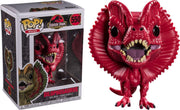 Pop Jurassic Park Red Dilophosaurus Vinyl Figure Target Exclusive