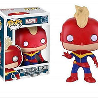 Pop Marvel Captain Marvel Masked Vinyl Figure Exlclusive