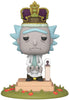 Pop Rick and Morty King of $#!+ with Sound Deluxe Vinyl Figure