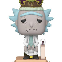 Pop Rick and Morty King of $#!+ with Sound Deluxe Vinyl Figure