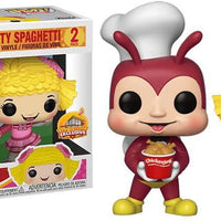 Pop Jollibee Jollibee & Hetty Spaghetti Vinyl Figure 2-Pack Exclusive