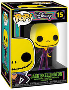 Pop Black Light Disney NBC Jack Skellington Vinyl Figure #15