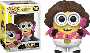 Pop Minions Rise of Gru 70's Bob Vinyl Figure