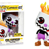 Pop Cuphead Evil Cuphead Vinyl Figure Hot Topic Exclusive