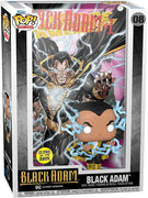 Pop Comic Cover DC Comics Black Adam Glow in the Dark Vinyl Figure