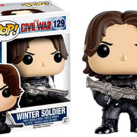 Pop Marvel Captain America 3 Civil War Winter Soldier Vinyl Figure