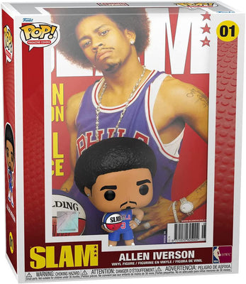 Pop NBA Cover SLAM Allen Iverson Vinyl Figure