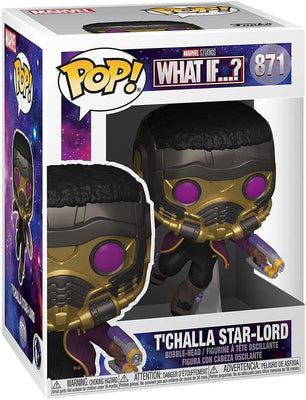 Pop Marvel What If...? T'Challa Star-Lord Vinyl Figure