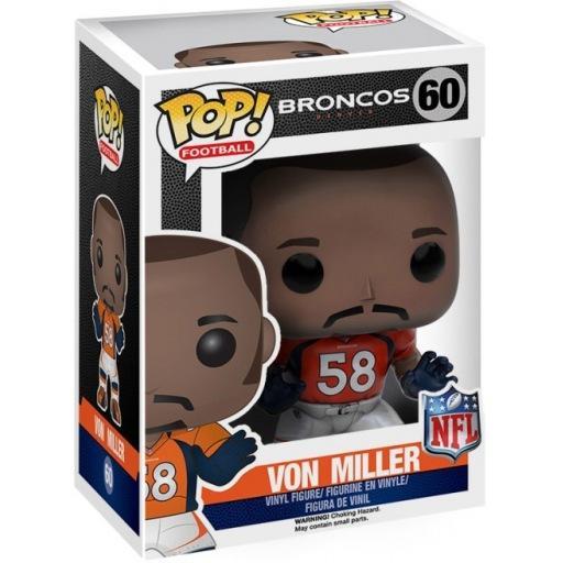 Pop NFL Denver Broncos Von Miller Vinyl Figure