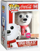 Pop Coca-Cola Polar Bear Flocked Vinyl Figure Box Lunch Exclusive