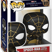 Pop Marvel Spider-Man No Way Home Spider-Man Black & Gold Suit Vinyl Figure #911