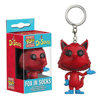 Pocket Pop Dr. Seuss Fox in Socks Vinyl Key Chain