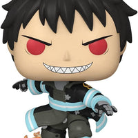 Pop Fire Force Shinra with Fire Vinyl Figure