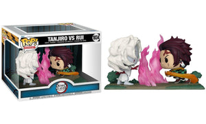 Pop Moment Demon Slayer Tanjiro vs Rui Vinyl Figure