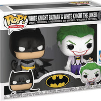 Pop DC Heroes Batman White Knight Batman & Joker Vinyl Figure 2-Pack 2021 San Diego Comic-Con Exclusive