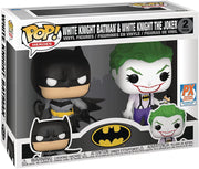 Pop DC Heroes Batman White Knight Batman & Joker Vinyl Figure 2-Pack 2021 San Diego Comic-Con Exclusive