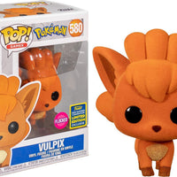 Pop Pokemon Flocked Vulpix Vinyl Figure 2020 Summer Convention Exclusive