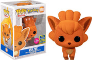 Pop Pokemon Flocked Vulpix Vinyl Figure 2020 Summer Convention Exclusive #580