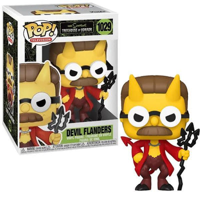 Pop Simpsons Treehouse of Horror Devil Flanders Vinyl Figure