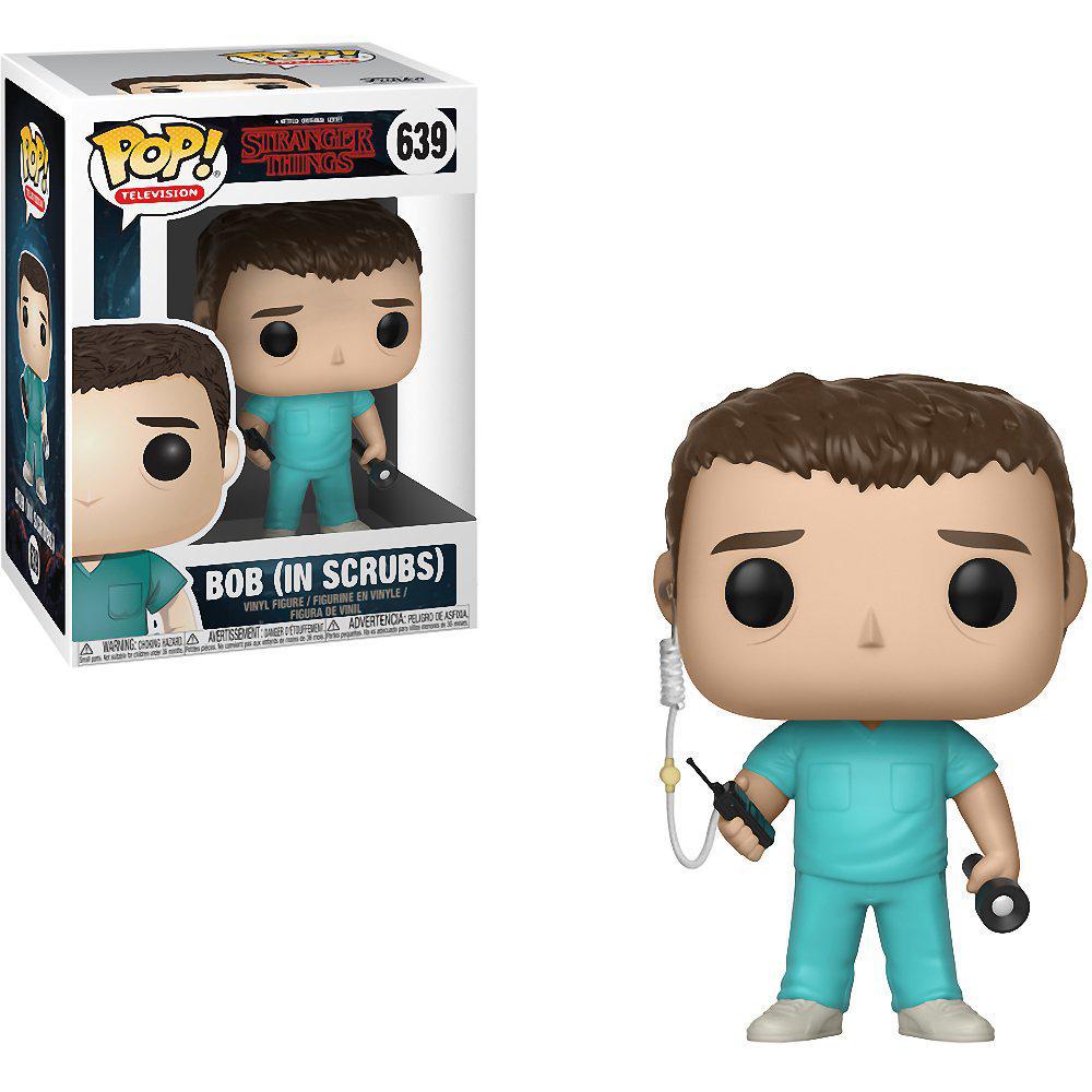 Pop Stranger Things Bob in Scrubs Vinyl Figure