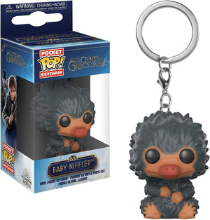 Pocket Pop Fantastic Beast 2 Baby Niffler Gray Vinyl Vinyl Key Chain