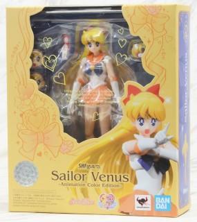 S.H. Figuarts Sailor Moon Sailor Venus Animation Color Edition Action Figure