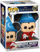 Pop Disney Fantasia 80th Anniversary Sorcerer Mickey Vinyl Figure #990