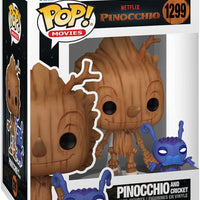 Pop Netflix Pinocchio Pinocchio and Cricket Vinyl Figure