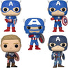 Pop Marvel Year of the Shield Captain America Through the Ages Vinyl Figure 5-Pack Special Edition
