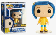 Pop Coraline Coraline in Raincoat Diamond Edition Vinyl Figure Hot Topic Exclusive