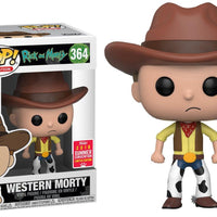 Pop Rick and Morty Western Morty Vinyl Figure 2018 Summer Convention Exclusive
