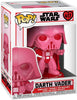 Pop Star Wars Valentines Darth Vader with Heart Vinyl Figure