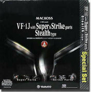 Macross VF-1J Stealth Type Die-cast Figure Scale 1/48