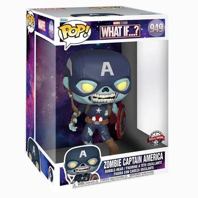 Pop Marvel What...? If Zombie Captain America Vinyl Figure 10