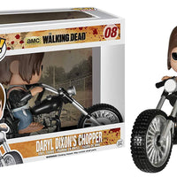 Pop Walking Dead Daryl Dixon's Chopper Ride Vinyl Figure #08