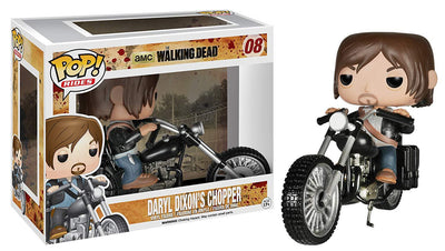 Pop Walking Dead Daryl Dixon's Chopper Ride Vinyl Figure
