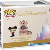 Pop Town Walt Disney World 50th Anniversary Tower of Terror with Mickey Vinyl Figure #31