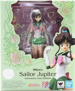 S.H. Figuarts Sailor Moon Sailor Jupiter Animation Color Edition Action Figure