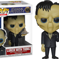 Pop Addams Family Lurch with Thing Vinyl Figure