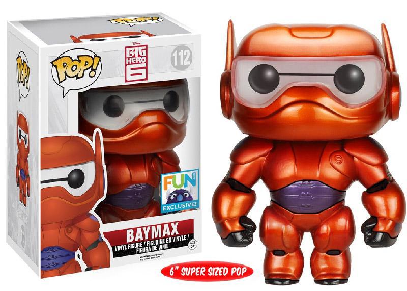 Pop Big Hero 6 Bay Max Vinyl Figure Fun Exclusive