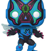 Pop DC Super Heroes Dia De Los Blue Beetle Glow in the Dark Vinyl Figure Special Edition #410